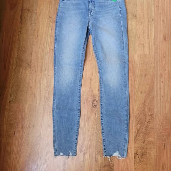 GAP High Rise Universal Legging Denim Sz 27 - Picture 2 of 7